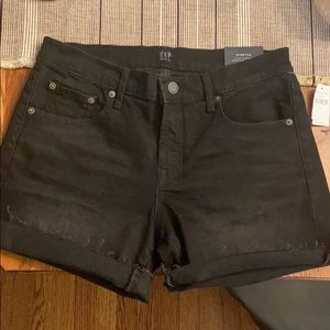 Never been worn Gap Black Denim shorts